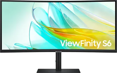 Produktbild von Samsung ViewFinity S6 S34C652UAU - S65UC Series - LED-Monitor - gebogen - 86 cm (34") - 3440 x 1440 UWQHD @ 100 Hz
