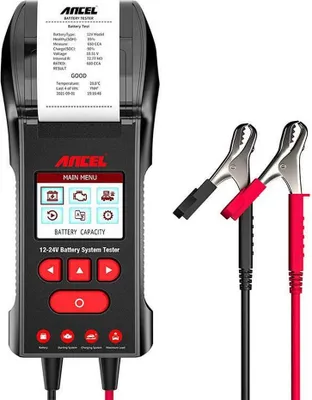 Obrázok produktu pre Ancel - BST600 - Tester batérií s integrovanou tlačiarňou