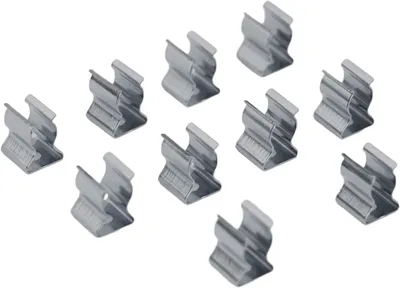 Productafbeelding van Federclips van mangaanstaal, 6-28 mm, 10 stuks, voor het opbergen van gereedschap
