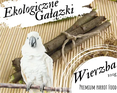Produktbild von Weidenzweige Für Papageien – Natürlicher Snack 100G – Premium Papageienfutter