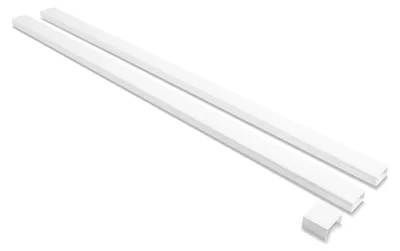 Zdjęcie produktu dla DeLOCK 22088, Kanał kablowy, Uniwersalne, Polichlorek winylu (PVC), Biały