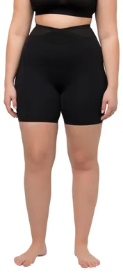 Produktbild von Ulla Popken, Damen, große Größen, Shaping-Panty, breiter Meshbund, Wickeleffekt,