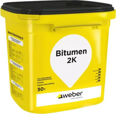 Immagine prodotto di weber Bitumen Dickbeschichtung 2K 30l