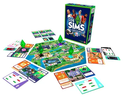 Zdjęcie produktu dla Gra planszowa The Sims Niebieska Dla dzieci Niebieska Jeden rozmiar