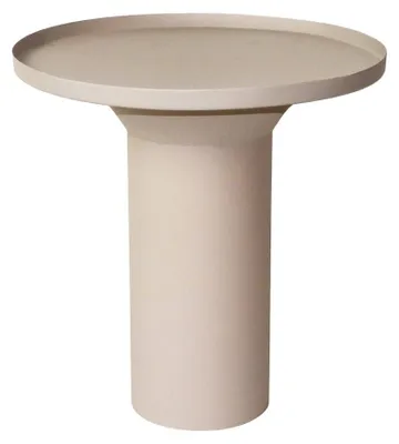 Imagen del producto de Mesa auxiliar elegante en color beige