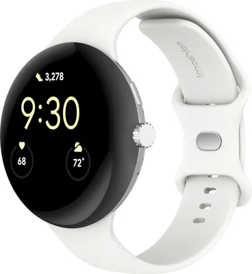 Produktbild von imoshion Silikon-Armband⁺ für Google Pixel Watch 3 / 4 (45 mm) - Größe L - Weiß