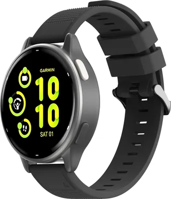 Obrázek produktu pro imoshion QuickFit® Silikonový řemínek - Garmin 22 mm konektor - černý