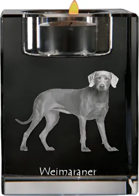 Obrázok produktu pre Art-Dog Svietnik na čajovú sviečku – Weimarský stavač