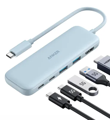 Obrázok produktu pre Anker USB-C adaptér, model 332, (5 v 1) s 4K HDMI výstupom