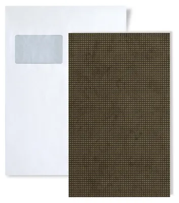 Productafbeelding van 1 PROEFMONSTER WallFace S-22733 DIN A5 | Wandpaneel STAAL SQUARE 2 VELVET Mocha