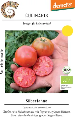 Produktbild von Buschtomate Silbertanne Fleischtomate ideal für Saucen