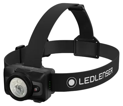 Produktbild von Ledlenser Stirnlampe HF7R Schwarz, 1200lm, 210m Leuchtweite, 60h Laufzeit, IP67, USB-C, Akku