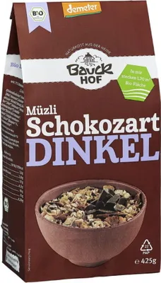 Produktbild von Dinkel Müzli - Schokozart 425g 8er Pack
