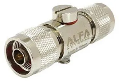 Produktbild von Alfa Überspannungsschutz/Blitzschutz N-Female / N-Male