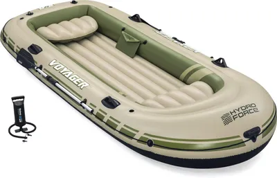 Produktbild von Bestway® Hydro Force® Schlauchboot Komplett-Set Voyager™ X4 350 x 145 x 49 cm