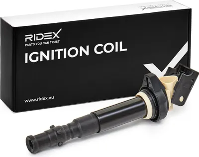 Produktbild von RIDEX 689C0388 Zündspule 12V für BMW 5 Limousine (E60) 5 Touring (E61) 6 Coupe (E63) 6 Cabrio (E64)