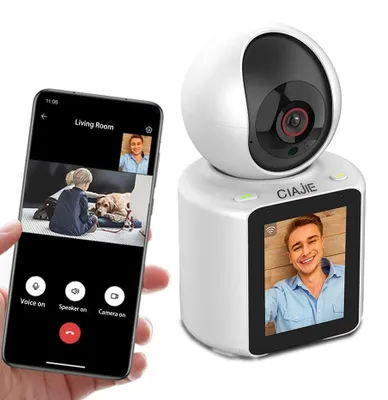 Obrázek produktu pro Domácí kamera chůva - Vnitřní - 1080p - Otáčení 360° - WiFi - Obousměrné audio
