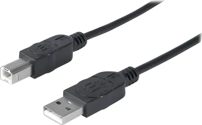 Immagine prodotto di MANHATTAN Kabel USB 2.0 A-B propojovací 1,8m, černý