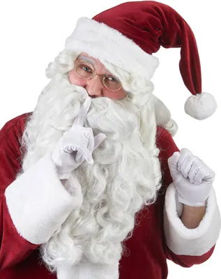 Produktbild von Zipfelmütze Weihnachtsmann rot-weiss