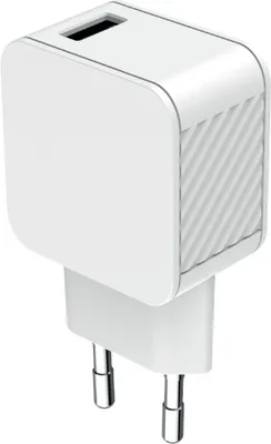 Image de Chargeur USB A 2.4A FastCharge Blanc Bigben
