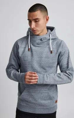 Produktbild von 11 Project PRMenzo Herren Kapuzenpullover Hoodie Pullover mit Kapuze meliert