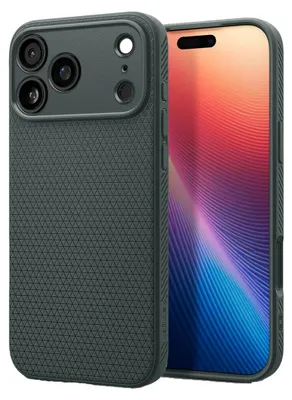 Produktbild von SPIGEN case LIQUID AIR passend für IPHONE 17 Pro abbys green