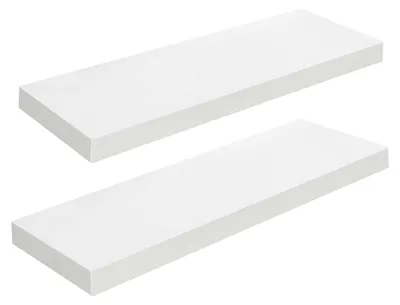 Produktbild von Set von 2 Wandregalen mit Unsichtbaren Halterungen, 60 cm