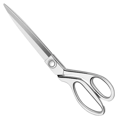 Productafbeelding van Robuuste schaar, 26,4 cm, professionele schaar van roestvrij staal voor stof, leer, kledingproductie, kunstenaars, studenten, naaien.