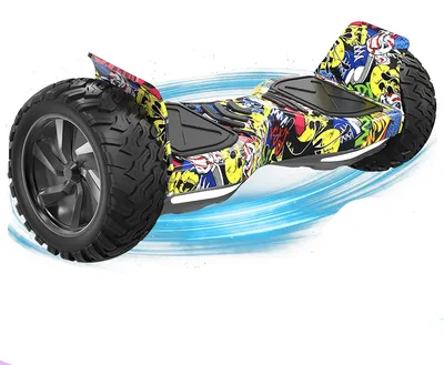 Obrázok produktu pre Univerzálna hoverboard – 8,5 palca – Elektrická kolobežka – Dva motory – S aplikáciou a osvetlením