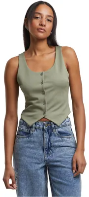 Immagine prodotto di Urban Classics Gilet da donna in jersey paleolive - M