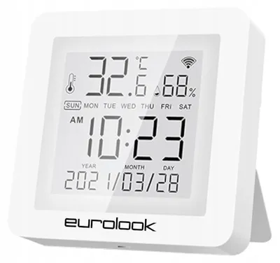 Obrázek produktu pro Eurolook TU-008-THS Inteligentní Senzor Teploty Vlhkosti Wi-Fi