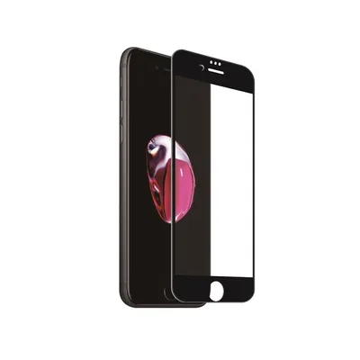 Immagine prodotto di Tiger, pellicola in vetro per iPhone 8 Plus / 7 Plus / 6S Plus /6 Plus, nero trasparente