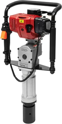 Produktbild von Benzin Pfahlramme T Pfostenramme Zaunpfahlramme Handramme Zaun RammgeräT Zaunpfahl Ramme Einzylinder Gasbetriebener Tragbarer Pfahlhammer Bauernhof Schubpfahl Pfostentreiber Rammmaschine 2Takt 52Cc