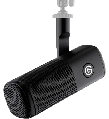 Image de Elgato Wave DX XLR Dynamic Black Cardioid Microphone pour la voix avec réduction du bruit