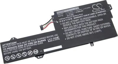 Produktbild von vhbw Akku Ersatz für Lenovo L17M3P61, L17L3P61, L17C3P61 für Notebook (3100 mAh, 11,52 V, Li-Polymer)