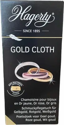 Zdjęcie produktu dla Hagerty Gold Cloth dla pierścionków, bransoletek, łańcuszków, kolczyków, 30 X 36cm
