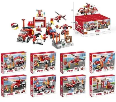 Produktbild von Feuerwehr-Bausteine MIX – TOYS Paweł Wojda