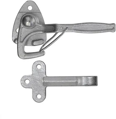 Produktbild von 342007 Ladebordwandhaken Nr.0 rechts 140mm mit Einfall-Öse