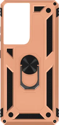 Produktbild von Avizar, Schutzhülle mit Ring-Halterung für Samsung Galaxy S21 Ultra, Champagnerrosa