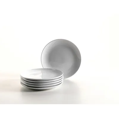 Produktbild von Mäser 407208 COLOMBIA Dessertteller Ø 19cm, weiß (6er Pack)
