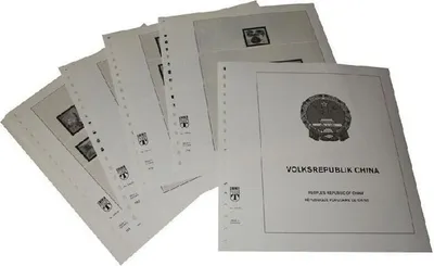 Produktbild von Lindner-T Vordruckblätter T159/12 China, Volksrepublik - Jahrgang 2012-2014