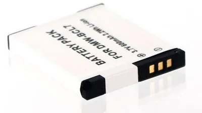 Immagine prodotto di AGI 92637 Batteria agli ioni di litio (Li-Ion) DMW-BCL7 per videocamere e fotocamere digitali Panasonic, capacità 600 mAh, tipo di batteria Panasonic DMW-BCC12