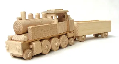 Produktbild von Ceeda Cavity Dampflokomotive mit Waggon