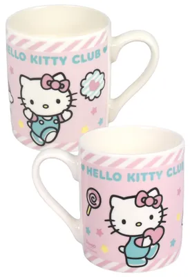 Kindermok Keramik Hello Kitty 230 ml Rosa