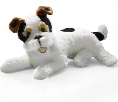 Zdjęcie produktu dla Carl Dick Fox Terrier leżący ok. 42 cm 3048 Przytulanka, miękka zabawka, pluszak