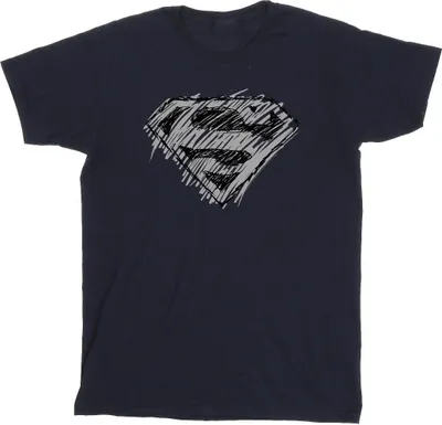 Image de DC Comics - T-shirt pour homme BI45370 (5XL) (Bleu marine)