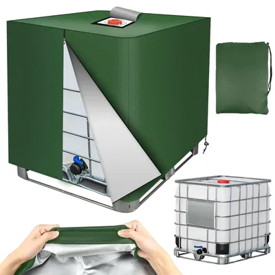 Imagen del producto de Tapa para tanque IBC de 1000 litros, con cremallera y protección UV