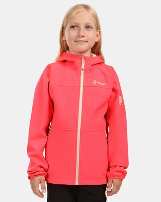 Produktbild von Kinder-Softshelljacke Kilpi RAVIA-J, ROSA, Größe 146
