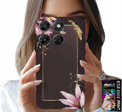 Zdjęcie produktu dla Etui Do Motorola Edge 70 - Kwieciste Eleganckie Wzory Obudowa