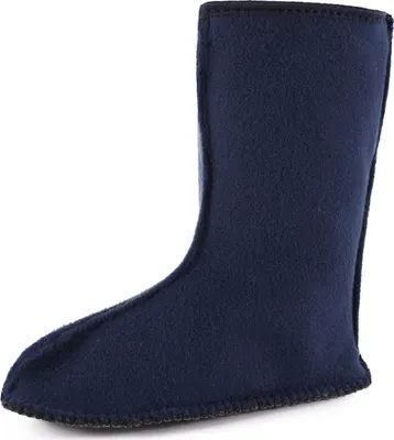 Produktbild von Ladeheid Kinder Mädchen Jungen Wärmende Stiefelsocken Innenschuh für Gummistiefel LA-CA-10 LA-CA-11 (Marineblau, 32/33 EU)